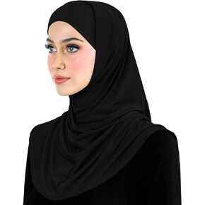 Amira Hijab 2 piece Lycra Head Scarf with Underscarf Cap for Women