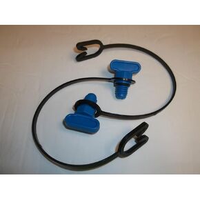 Two Pack Drain Plug Replacement for Volvo Penta O-Ring Retaining Strap 3849500, 3849892, 21114522 Manifold Block 4.3l 5.0l 5.7l