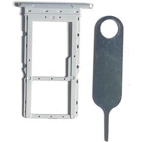 SIM Micro SD Card Tray Replacement for Samsung Galaxy Tab A8 10.5 2021 SM-X200 X205 White
