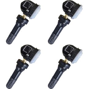 Tire Pressure Sensor 315MHz 4pcs Compatible with Buick Cadillac GMC Chevy Saturn Pontiac, Tire Pressure Monitoring System Replaces OE 25920615, 15922396