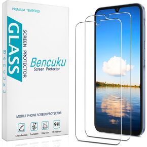 (2 Pack) Designed for Samsung Galaxy A15 5G and Galaxy A15 6.5-inch Tempered Glass Screen Protector, Anti Scratch, Bubble Free
