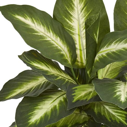 Nearly Natural Dieffenbachia Artificial Plant in Ceramic Planter in Saudi Arabia