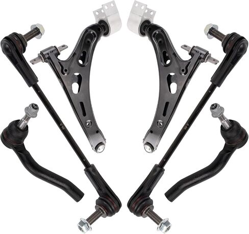 TRQ Front Steering & Suspension Kit Compatible with 2018-2019 Enclave 2018-2020 Traverse in Kuwait