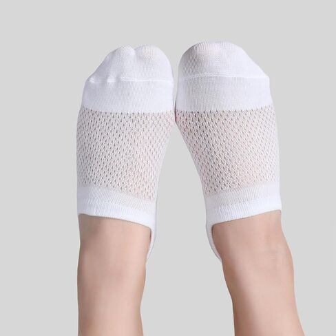 YZKKE No Show الجوارب النسائية القطنية المنخفضة القطع غير القابلة للانزلاق الجوارب غير المرئية المسطحة بطانة القارب الجوارب 8 أزواج in Kuwait