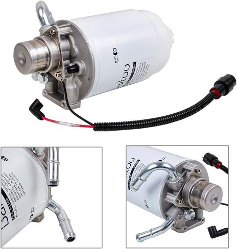6.6L Duramax Diesel Fuel Filter Assembly│Replacement For 2004-2013 Chevy Silverado GMC Sierra 2500 HD 3500 HD with Water in Fuel Sensor - Replaces 12642623, 12639448, TP3018… in Saudi Arabia