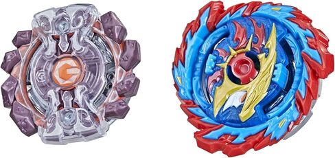 Beyblade Burst Surge Speedstorm Mirage Helios H6 and Gaianon G6 Spinning Top Dual Pack - 2 Battling Game Top Toy for Kids Ages 8 and Up in Saudi Arabia