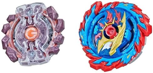 Beyblade Burst Surge Speedstorm Mirage Helios H6 and Gaianon G6 Spinning Top Dual Pack - 2 Battling Game Top Toy for Kids Ages 8 and Up in Saudi Arabia