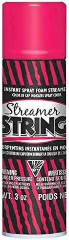 Fun Black Streamer String - 3 oz. (1 Count) - Perfect for Indoor & Outdoor Events in Saudi Arabia