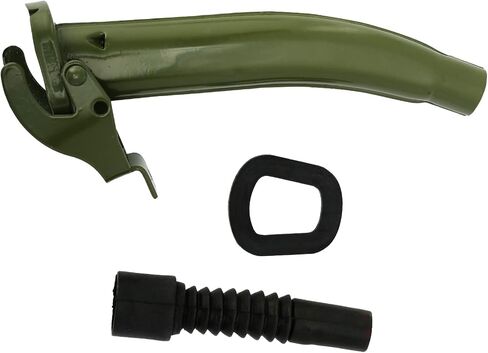 DEWIN Fuel Can Spout, Flexible Jerry Can Spout/Nozzle - Metal Fuel Can Spout with Hose Accessories Tool for Non-CARB NATO Style Jerry Cans(Olive Drab) in Saudi Arabia