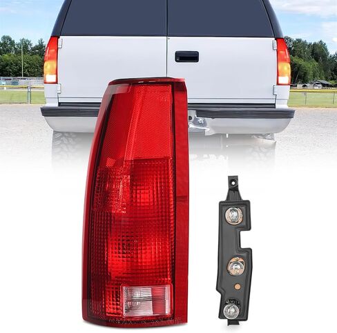 مجموعة الضوء الخلفي Nilight متوافقة مع 1988-1999 Chevy GMC C/K1500 2500 3500 1992-1999 Yukon Suburban Blazer 1995-2000 Tahoe 1999-2000 Cadillac استبدال المصباح الخلفي طراز OE، ضمان لمدة عامين in Saudi Arabia
