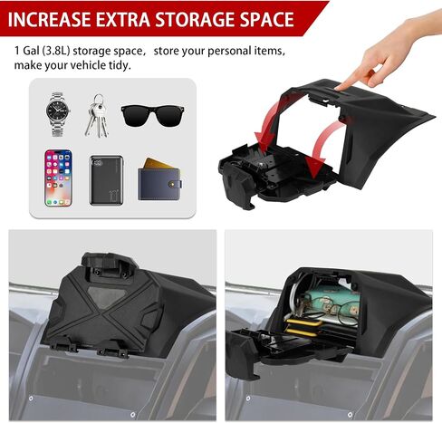 psler Mount with Storage Box Organizer Tray for Teryx KRX 1000 Tablets, 2020-2023, Special & Trail Editions in Saudi Arabia
