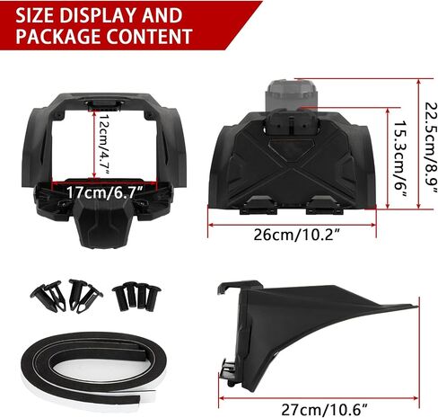 psler Mount with Storage Box Organizer Tray for Teryx KRX 1000 Tablets, 2020-2023, Special & Trail Editions in Saudi Arabia