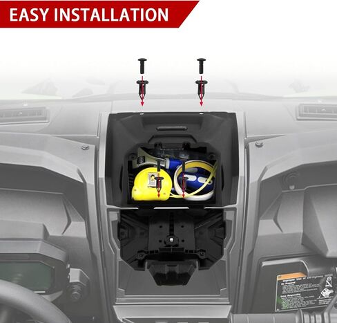 psler Mount with Storage Box Organizer Tray for Teryx KRX 1000 Tablets, 2020-2023, Special & Trail Editions in Saudi Arabia