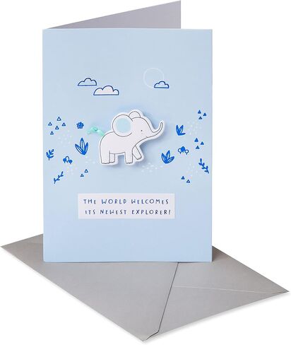 American Greetings New Baby Boy Card for Baby Bris (Happiness Will Grow) in Kuwait