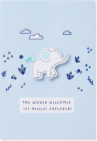 American Greetings New Baby Boy Card for Baby Bris (Happiness Will Grow) in Kuwait