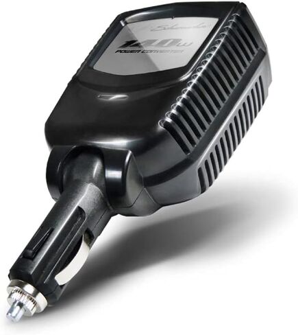 Schumacher XI14 DC to AC Power Converter for Cars, 140W/280W Peak, AC/USB for Converting Vehicle Power to Household Power for Camping and Tailgating , Black in Saudi Arabia