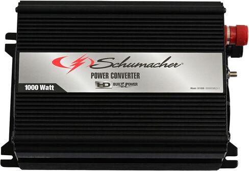 Schumacher XI14 DC to AC Power Converter for Cars, 140W/280W Peak, AC/USB for Converting Vehicle Power to Household Power for Camping and Tailgating , Black in Saudi Arabia