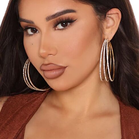 jascaela Women’s Rhinestone Crystal Dangle Earrings Glitter Tassel Chandelier Filigree Dangle Earrings Bride Jewelry in Saudi Arabia
