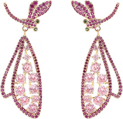 jascaela Women’s Rhinestone Crystal Dangle Earrings Glitter Tassel Chandelier Filigree Dangle Earrings Bride Jewelry in Saudi Arabia