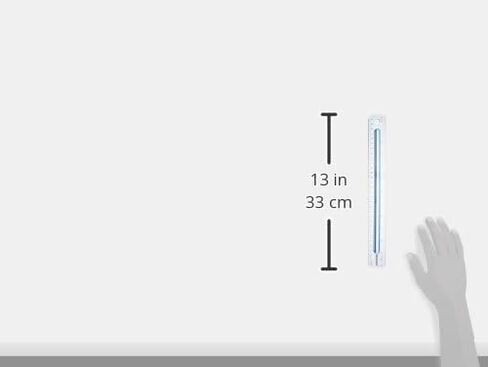 Westcott Finger Grip 12" Ruler, Assorted Colors in Saudi Arabia