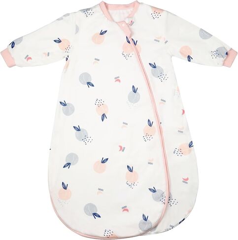 0-18 Months Baby Swaddle Transition Sleep Sack, 2-Way and Side-Open Zipper, Long Sleeve, Anti-Kick Wearable Blanket in Saudi Arabia