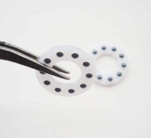 Folding Pocket Knives Bearing Ceramic Ball Pivot pin Washer, Nylon Gasket with Detent Beads Spacer,EDC Survival Knives Bearing Spacer Ring - Pack 2 Pieces in Saudi Arabia