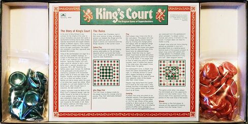 محكمة الملك؛ لعبة Supercheckers الأصلية in Saudi Arabia