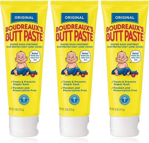 Boudreaux's Boudreaux's Butte Paste، مرهم طفح الحفاضات، أنبوب 4 أونصة (كمية 3) in Saudi Arabia