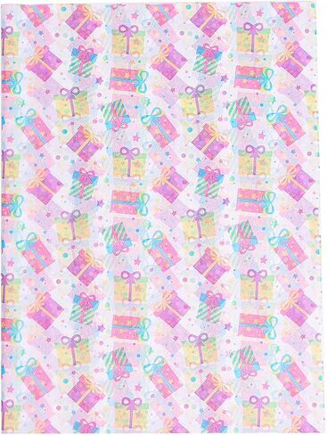 100 Sheet Birthday Tissue Paper Gift Wrapping Tissue Paper Recyclable Birthday Gift Packaging Bag for Birthday Showers Art Craft Party Favor Decoration in Saudi Arabia