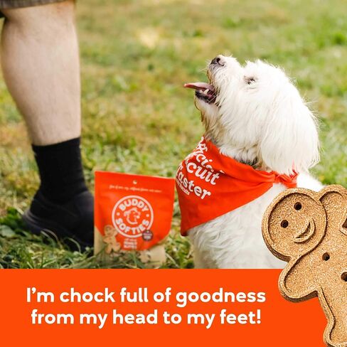 Buddy Biscuits 8 oz Bag of Softies Soft & Chewy Dog Treats, Made with Peanut Butter in Saudi Arabia
