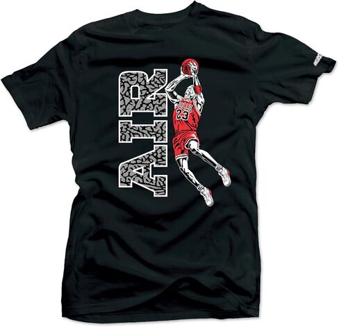 SNELOS Youth Kids Shirt to Match Jordans Air Jump Match Sneaker Tee for Boys Girls in Saudi Arabia