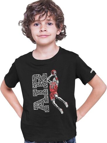 SNELOS Youth Kids Shirt to Match Jordans Air Jump Match Sneaker Tee for Boys Girls in Saudi Arabia