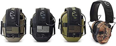 Walker's Razor Slim Shooter Electronic Hunting Folding Hearing Protection Earmuffs in Saudi Arabia