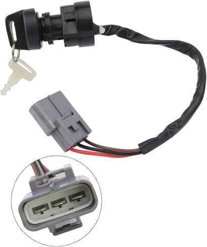 شاموفينج كاتب مع مرحل ومفتاح إشعال لياماها جريزلي 660 YFM660/YFM66 2002 2003 2004 2005 2006 2007 2008 جميع الموديلات، 5KM-81890-00-00 18759، جريزلي 660 كاتب لياماها جريزلي 660 كاتب in Kuwait