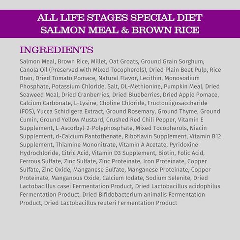 نظام بلاكوود الغذائي الخاص لجميع مراحل الحياة، طعام جاف للكلاب، 15 رطل، وجبة السلمون ووصفة الأرز البني، البشرة الحساسة والمعدة، طعام الكلاب الخالي من الحبوب in Kuwait