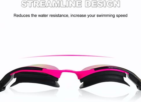 lnztzol Adult Swim Goggles Polarized Swimming Goggles for Men Women No Leaking Anti-Fog Anti-UV Clear Vision Goggles swimming in Kuwait
