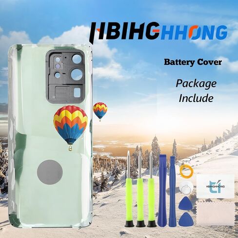 غطاء بطارية HBIHGHHONG لهاتف Samsung Galaxy S20 Ultra 5G بديل لاستبدال الزجاج الخلفي الخلفي لهاتف Samsung Galaxy S20 Ultra، مع إطار كاميرا مثبت مسبقًا in Kuwait