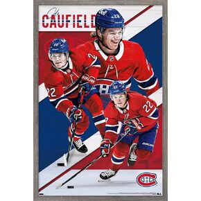 Trends International NHL Montreal Canadiens - Cole Caufield 22 Wall Poster, 22.375" x 34", Premium Unframed Version in Kuwait