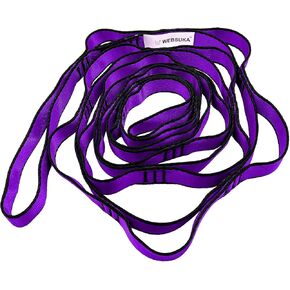 Aerial Yoga Hammock Daisy Chains Strap, Strong 22kN Adjustable with 10 Loops, No Stretch, Climbing Strap Nylon Chain Sling FOR Aerial Yoga,Swing, Hammock, Suspension, Exercise in Kuwait