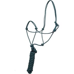 Rope Halters for Horses with 8ft lead, 4 Knot Training Halter on 1/4" Stiff Cord in Kuwait