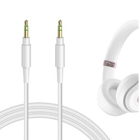 GEEKRIA Audio Cable Compatible with Beats Studio Pro, Solo3, Solo2, SoloHD, Studio3, Studio2, Studio, Mixr, Pro Cable, 3.5mm Aux Replacement Stereo Cord (4 ft/1.2 m) in Kuwait