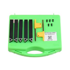 Shars 3/4" 5 Pcs Indexable Carbide TCMT Insert Turning Tool Set 404-1043 P] in Kuwait