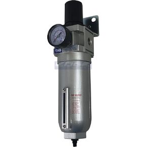 HIGH FLOW AIR PRESSURE REGULATOR WITH PARTICULATE FILTER WATER TRAP COMBINATION FOR COMPRESSED AIR SYSTEMS (1/2" NPT, AUTO DRAIN) in Kuwait