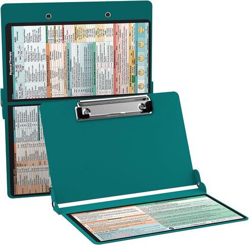 WhiteCoat Clipboard® - إصدار العلاج الطبيعي باللون الأزرق المخضر in Kuwait