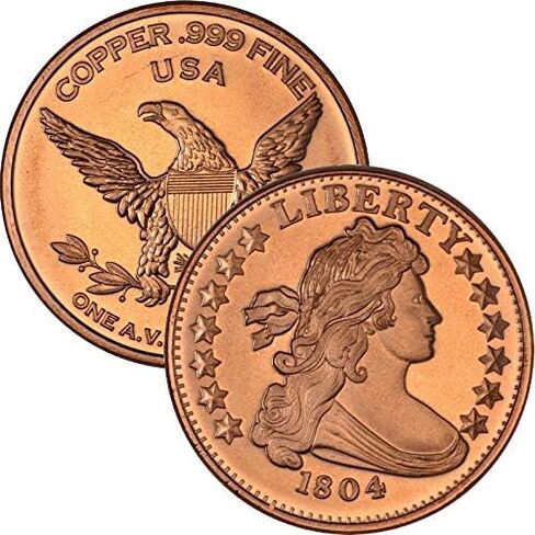 Private Mint Currency Design 1 oz .999 Pure Copper Medallion (Buffalo Nickel Design #3) in Kuwait