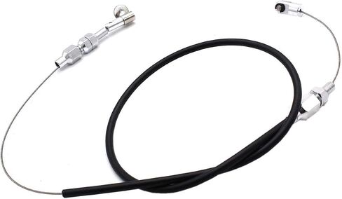 24" Universal Throttle Cable Hi-Tech Braided Stainless Steel Throttle Cable for FORD CHEV in Kuwait