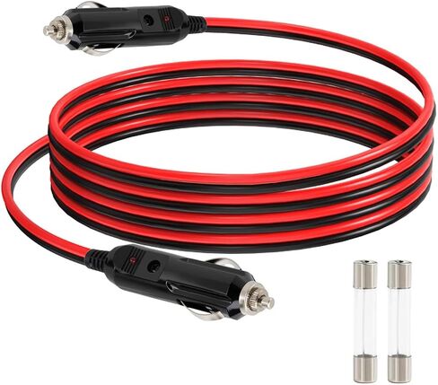14AWG 5FT SAE إلى مقبس ولاعة السجائر، مقبس ولاعة السجائر أنثى 12 فولت مع محول عكسي SAE لمنفاخ إطارات الألواح الشمسية المحمولة in Kuwait