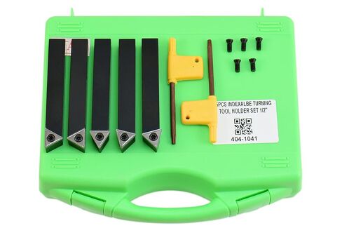 Shars 3/4" 5 Pcs Indexable Carbide TCMT Insert Turning Tool Set 404-1043 P] in Kuwait