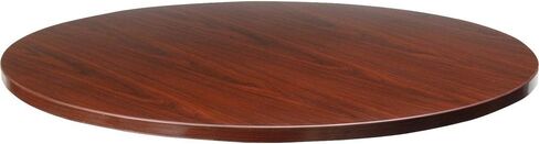 Lorell Round Tabletop, 42-Inch, Mahogany in Kuwait