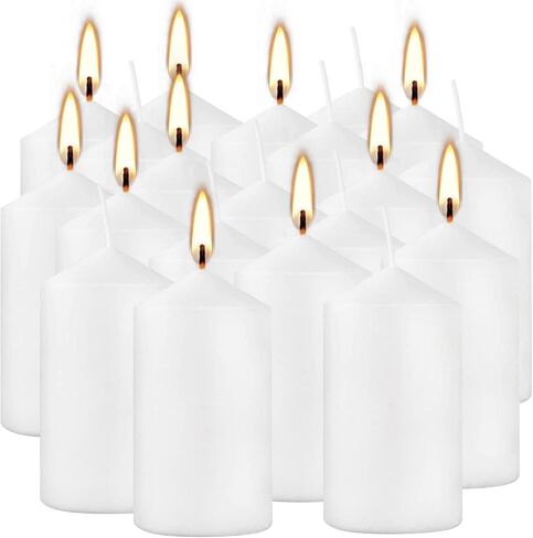 40 Pack Assorted Color Spell Chime Candles, 4 Inch Mini Taper Candles for for Home Decor Kitchen Decor Wedding Decoration-10 Colours in Kuwait